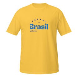 Camiseta unissex com mangas curtas